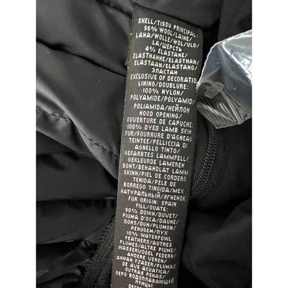 Ralph Lauren RLX Black Label Wool Southwestern Black Wool Down Embroidered Ski - Picture 11 of 12